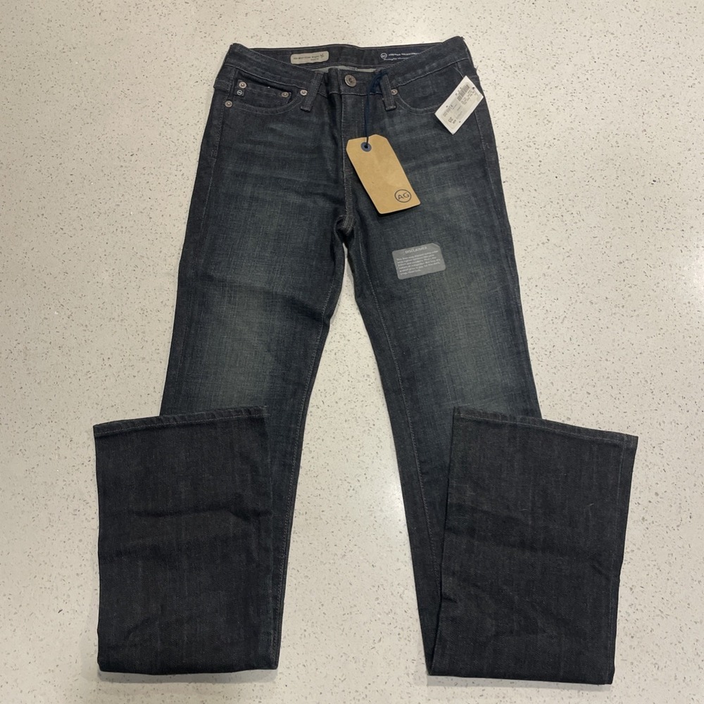 NWT AG ADRIANO GOLDSCHMIED MID-RISE ANGEL BOOT FIT STRETCH JEANS NEW SIZE 25R